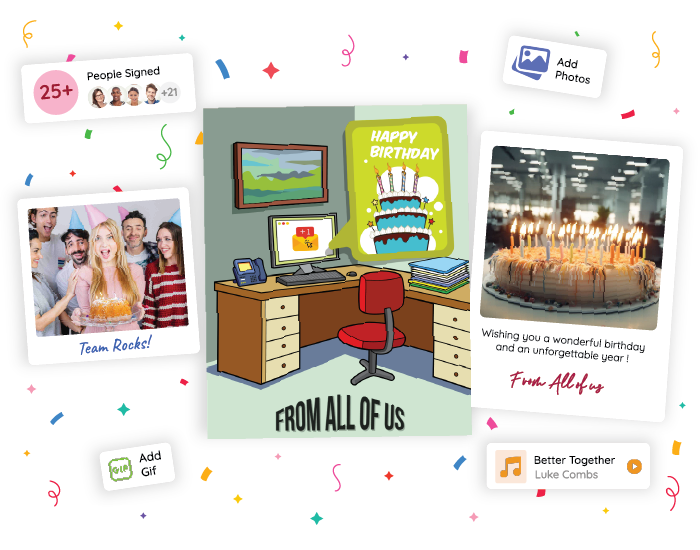 create free group greeting card